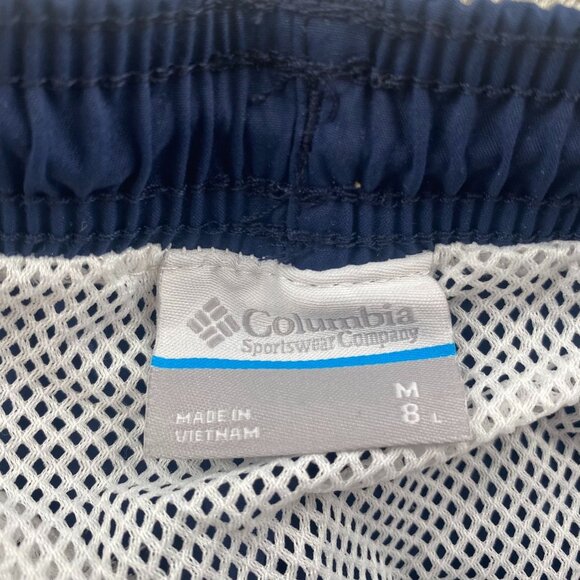 NWT Columbia Men's Activewear Shorts Medium 8" Back Cast III Upf 50 Swimwear - Picture 3 of 16